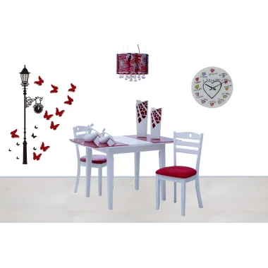 Naklejki ścienne Motyle z karteczkami samoprzylepnymi 50x120 cm MIN 2